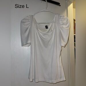 Elegant White Women's Top